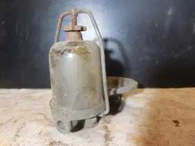 855261 Ac Vintage Mechanical Fuel Pump Glass Bowl For Early 30s Gm Nash #3