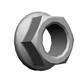 Olx-acd11611990-cl360a50 Ac Delco Genuine Acdelco For Chevy Silverado 2500/3500 2017 2018 2019 Fuel Pump Nut Steel