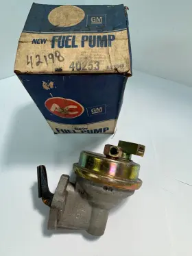 40253 Acdelco Ac Fuel Pump - Nos For 1963-1965 Chevy Trucks With L-6 Engines