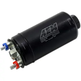 50-1005 Aem Electronics High Flow In-line Fuel Pump 380lph -10 An Female Inlet -6 Outlet