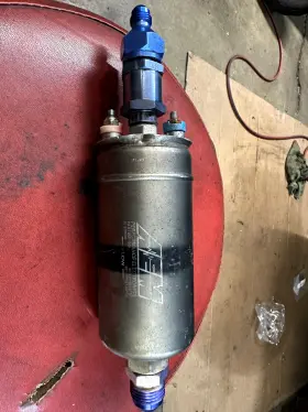 50-1009 Aem Electronics 400lph Metric Inline High Flow Pressure Fuel Pump 044 Style