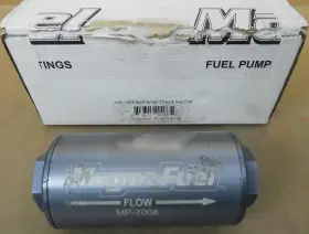 Mp-7008 Aeromotive Fuel Filter 25 Microns -10an O-ring In/out 4.75 Long Grey