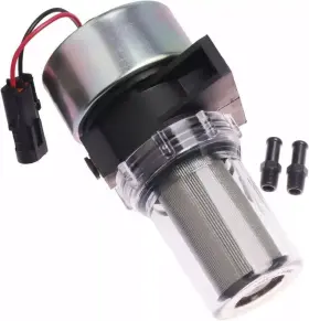 Hd45019008-k Aftermarket 12v Electric Fuel Pump For Yanmar 353 3.53 Engine With Mounting Bolts