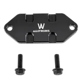 97941204 Alloyworks Coolant Block Off Plate Fits 2001-2017 2015 Chevy Gmc 6.6l Duramax Diesel Engine