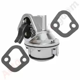 11162780 Apk Mechanical Fuel Pump For Chevy Sbc 350 High Volume Chrome 1/4 Inch Npt Fitting #2