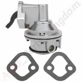 11162780 Apk Mechanical Fuel Pump For Chevy Sbc 350 High Volume Chrome 1/4 Inch Npt Fitting
