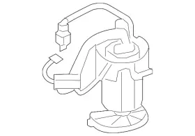 Audi 4h0-906-089 Genuine Fuel Pump And Strainer Set