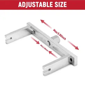 Ax-1031a Auprex Fuel Pump Removal Tool Adjustable Double Contact Lock Ring Wi #3