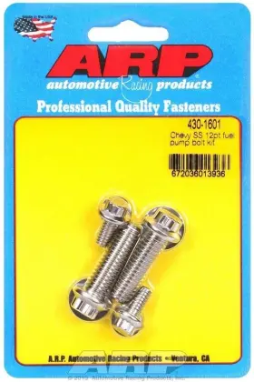 430-1601 Auto Racing Products 430 1601 Fuel Pump Bolt Kit