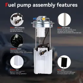 Adp05317905s1 Autodayplus Electric Fuel Pump With Pressure Sensor For Chevy Express 1500 2500 3500 2004-2008 #3