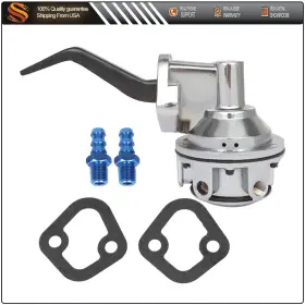 Aut162795t01 Autodealsparts Fits Ford Mechanical Fuel Pump 80gph With Fittings- 260 289 302 351w Small Block