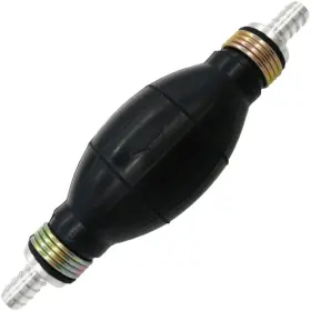 Automotive-leader 716855965257 10mm 3/8 Inch Black Bulb Type Rubber Fuel Transfer Vacuum Line Hand Primer G