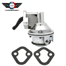 Us36162n48162802 Autoparts Union Fits Chevy 396 454 Chrome Mechanical Street Strip Fuel Pump High Volume