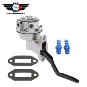 Us93162n89810 Autoparts Union Chrome High Volume Fuel Pump For Ford 351c Cleveland 351m 400m 8psi 80gph