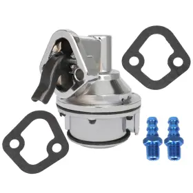 Auto92162n57793union Autopartsunion Fits Chevy High Volume Small Block Chrome Mechanical Fuel Pump Gas 150 Gph