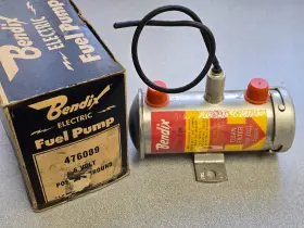 476089 Bendix Nos Original 6 Volt Positive Ground Fuel Pump W Box Instructions