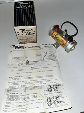 476090 Bendix Nos 70 S Rare Porsche Bmw Ferrari Maserati Lamborghini 12v Fuel Pump New