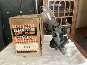 4207 Blackstone Vintage 1955-58 Ford Fuel Pump Glass Bowl