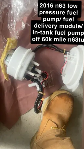 16-11-7-377-482 Bmw N63tu 650 550 750 Low Pressure Fuel Pump Lpfp In-tank Delivery Module
