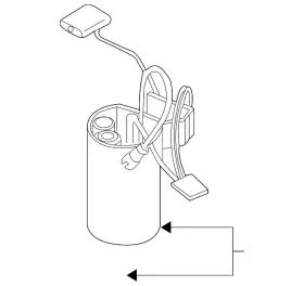 16117198099 Bmw Genuine Fuel Pump