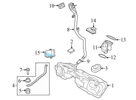 16149452468 Bmw 2019-2024 330i G20 - Fuel Pump Control Module 9452468 #3