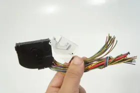 6913648 Bmw Cas 4 Cas4 Module Computer Connector Pigtail Plug Harness Pair 2 #2
