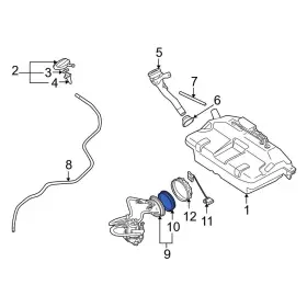 16141182905 Bmw Oe Fuel Pump Tank Seal