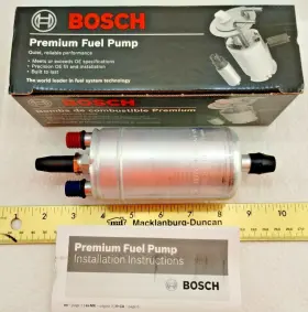 0580254921-7hu Bosch 45698 Electric Fuel Pump Model Number # 69436 /