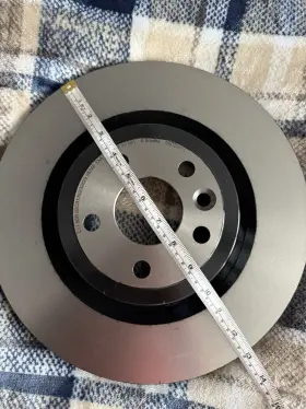 Lr090699 Brembo 2 Disc Brake Rotor Rear Land Rover Discovery Sport Range Velar