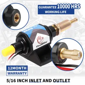 13e8012s Carbole 35 Gph/13e8012s Universal Advanced Fuel Pump Electric Gas Diesel Inline Low Pressure 5-9psi #3