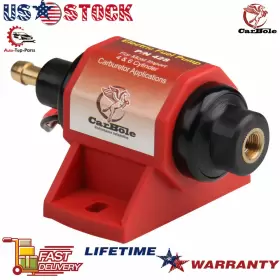 Carbole 42s Low Pressure 2-3.5psi Micro Electric Fuel Pump Polymer Boat Bilge Red