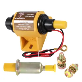 Cu822-12ec Carbole 12v 4-7 Psi 38gph Electric Inline Fuel Pump Trucks Car Low Pressure 5/16inch E85