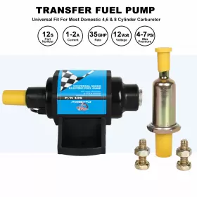 E8012s Carbole 4-7psi Electric Fuel Pump Fit External &carburetor 35gph Micro 5/16in Universal