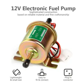 P-ctp0001 Carbole Hep-02a 2.5-4psi Pressure Fuel Pumps Diesel Inline Electric For Toyota Ford 12v #2