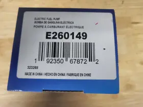 E260149 Carquest Electric Fuel Pump