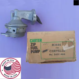 2421466 Carter Chrysler 3446s Nos Mopar Fuel Pump Plymouth Dodge Max Wedge Made In Usa