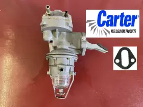 M3025sa Carter Fuel Vacuum Pump Amc Rambler Late 1960 1961 1962 1963 1964 1965 Ohv196