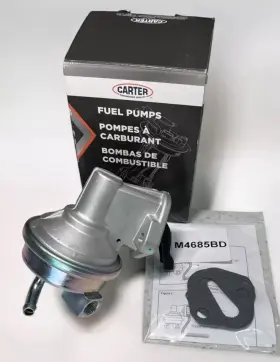 M4685 Carter M4585 Mechanical Fuel Pump Steel External 9.5 Mm 40 Gph 7 Psi Threaded