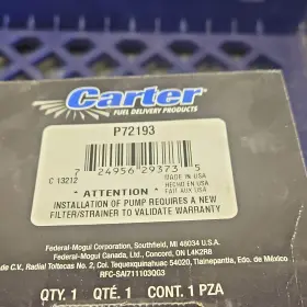 P72139 Carter Fuel Pump