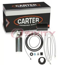 Sx-1042 Carter In-tank Electric Fuel Pump For 1987-1989 Pontiac Bonneville 3.8l V6 Vd