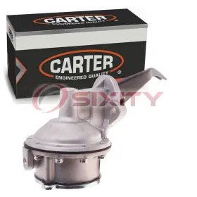 Sx-1134 Carter Mechanical Fuel Pump For 1965 Cadillac Fleetwood 7.0l V8 Air Delivery Ex