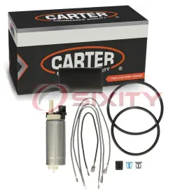 Sx-1187 Carter In-tank Electric Fuel Pump For 1990-1992 Cadillac Seville 4.5l 4.9l St