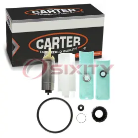 Sx-1395 Carter Fuel Pump And Strainer Set For 1992-1994 Pontiac Sunbird 2.0l 3.1l L4 Is