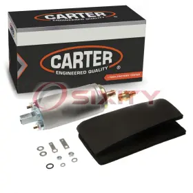 Sx-2862 Carter In-line Electric Fuel Pump For 1985-1992 Volvo 740 2.3l L4 Air Ix