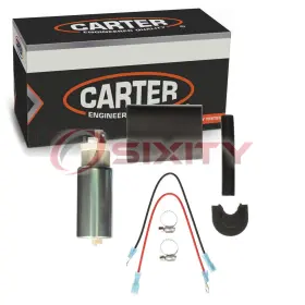 Sx-3107 Carter In-tank Electric Fuel Pump For 1989-1991 Chevrolet Tracker 1.6l L4 As