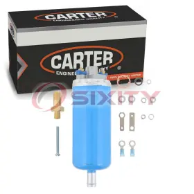 Sx-3258 Carter In-line Electric Fuel Pump For 1987-1989 Chrysler Conquest 2.6l L4 Ch