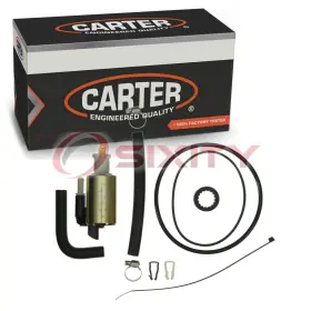 Sx-4372 Carter Electric Fuel Pump For 1985-1987 Mercury Topaz 2.3l L4 Air Delivery Xv