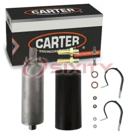 Sx-4707 Carter In-line Electric Fuel Pump For 1980-1987 Audi 4000 1.6l 1.7l 1.8l Vm