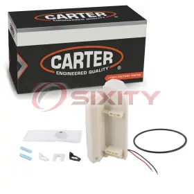 Sx-5540 Carter Rear Fuel Pump And Strainer Set For 1990-1997 Ford F-350 4.9l 5.8l 7.5l Vp