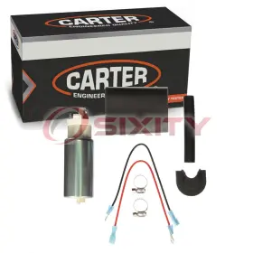 Sx-7340 Carter In-tank Electric Fuel Pump For 1989-1991 Gmc Tracker 1.6l L4 Air Uy